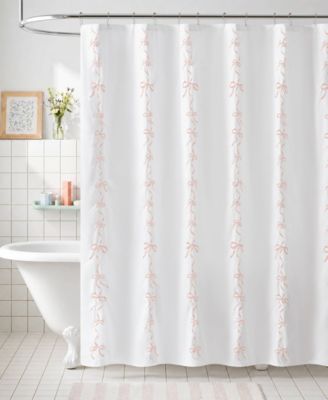 Addison Bowed Shower Curtain, 72" x 72"