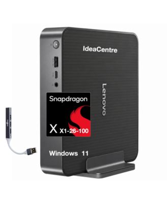 IdeaCentre SDX126 Mini Desktop, Snapdragon X, 32GB RAM, 512GB SSD