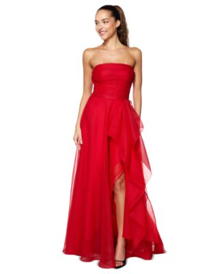 long winter formal dresses juniors Juniors' & Teen The flower girl dress flowy maxi Women's Cream Woven Structured Size:19