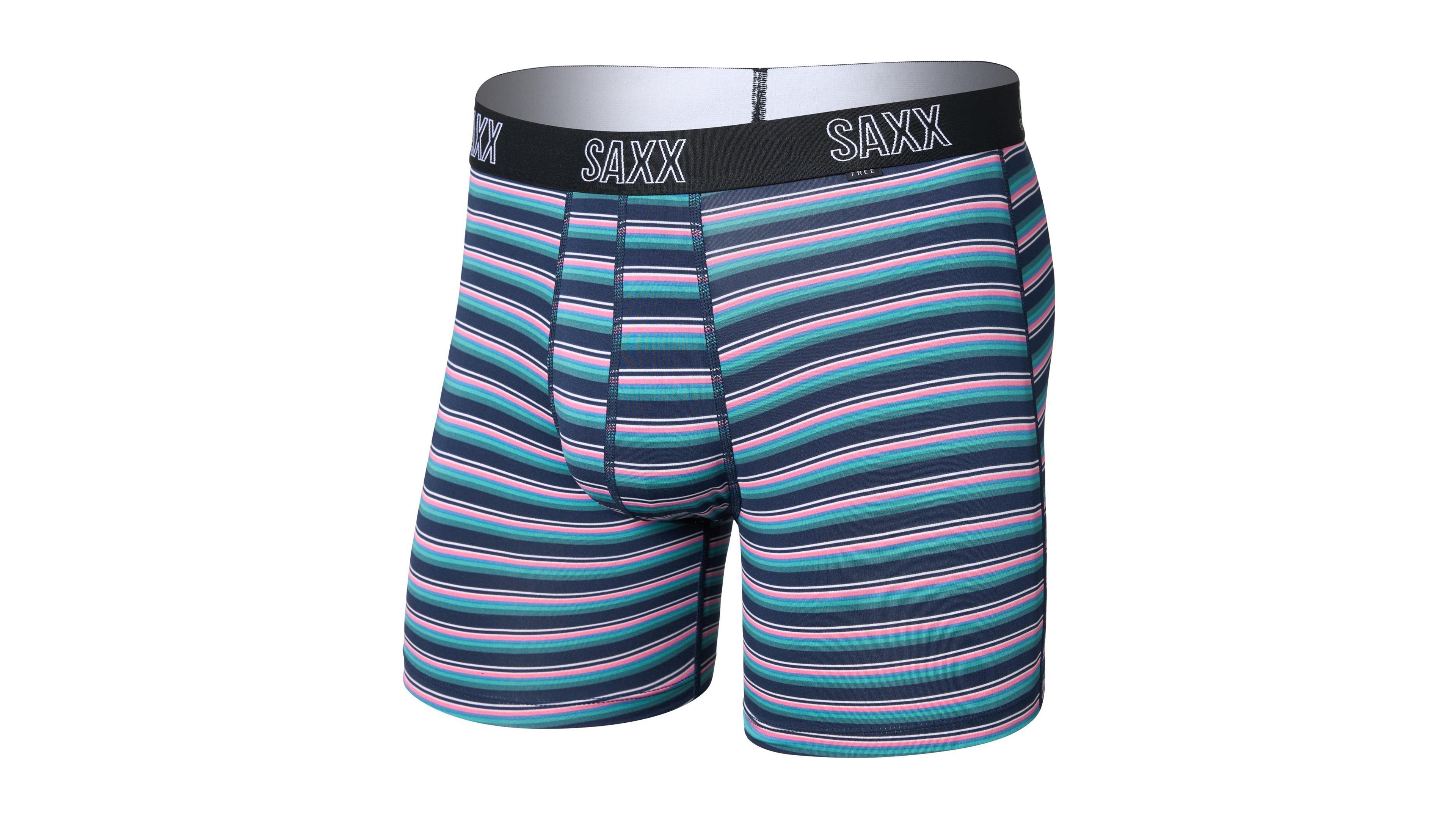 Saxx Men's DropTemp Stripe Boxer Brief