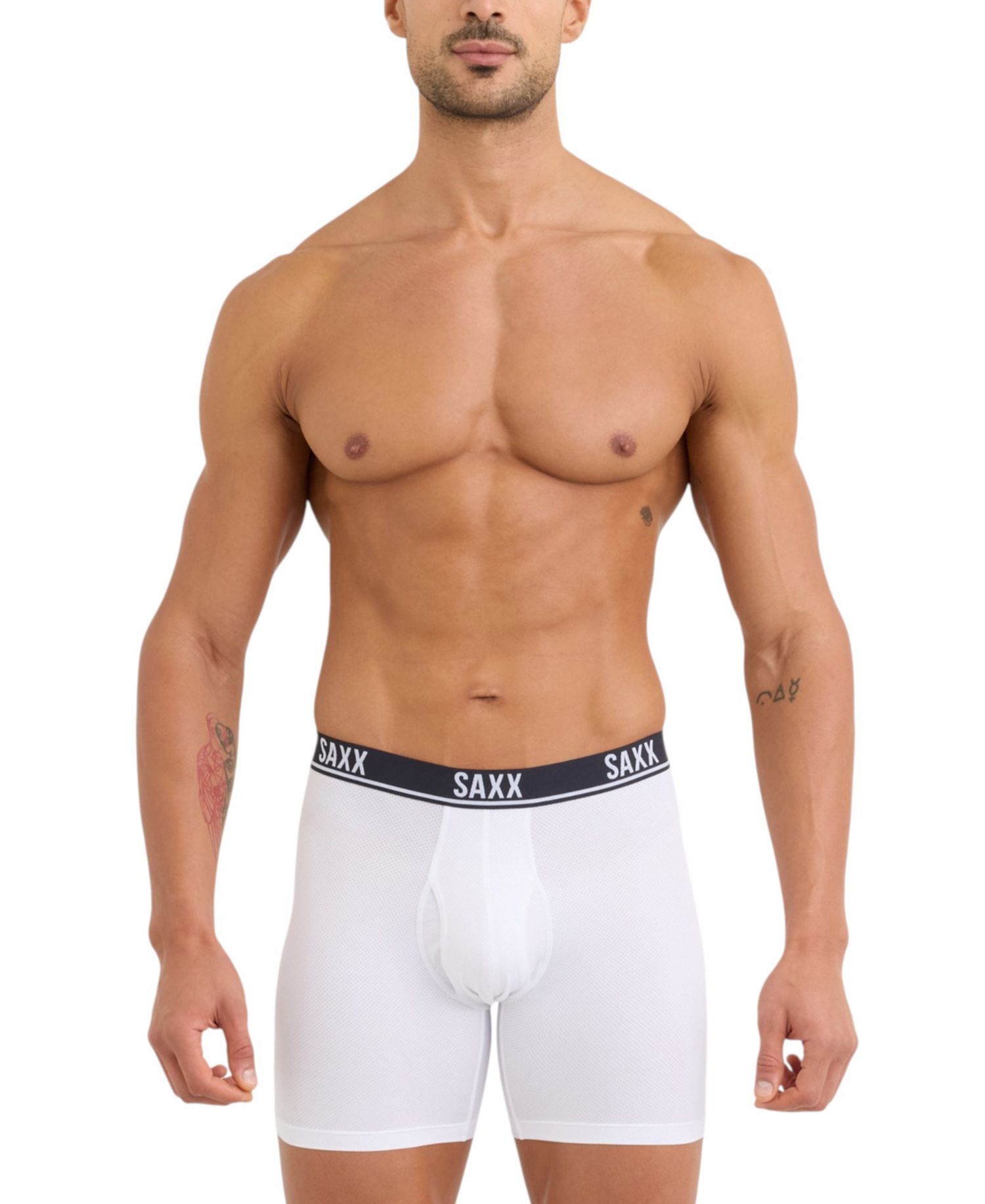 Men's Essential Performance Mesh Boxer Briefs, 3-Pack