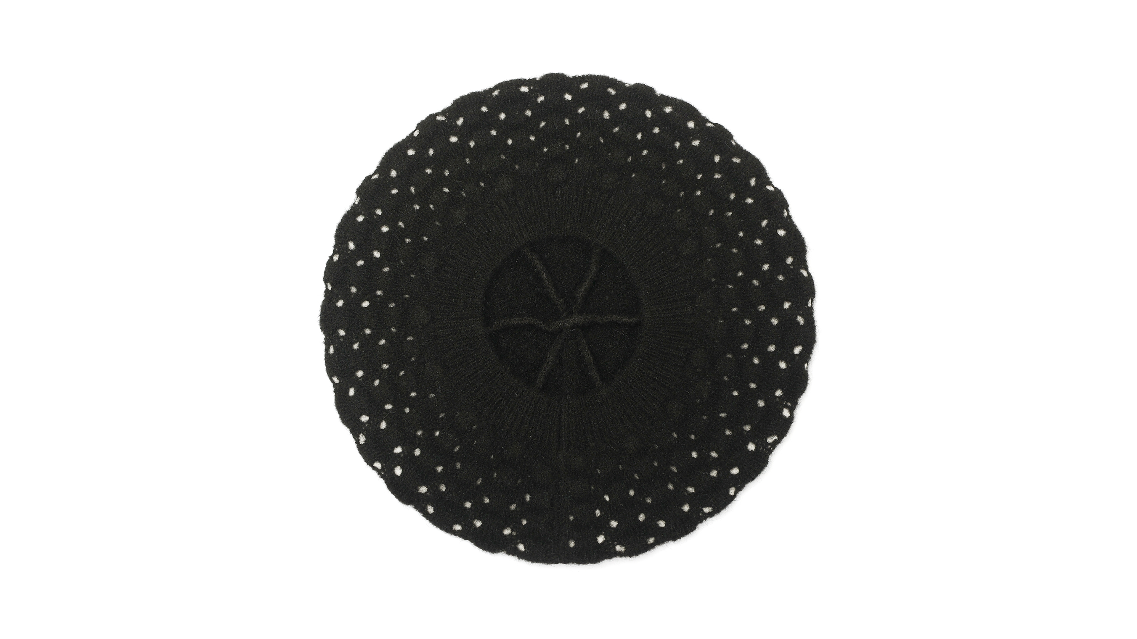 kate spade new york Women's Bubble Stitch Solid Beret