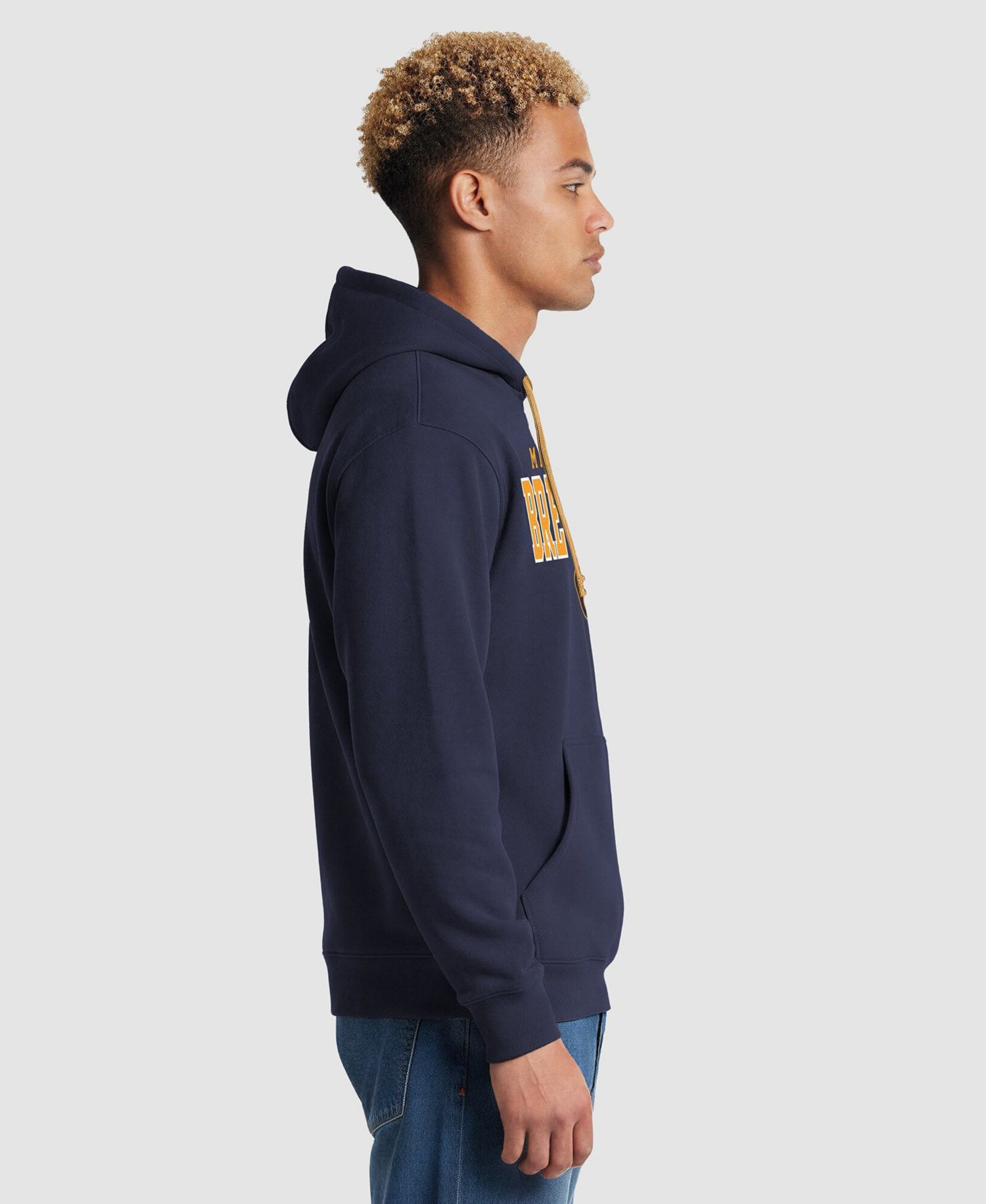 Men's Navy Milwaukee Brewers Fleece Hoodie