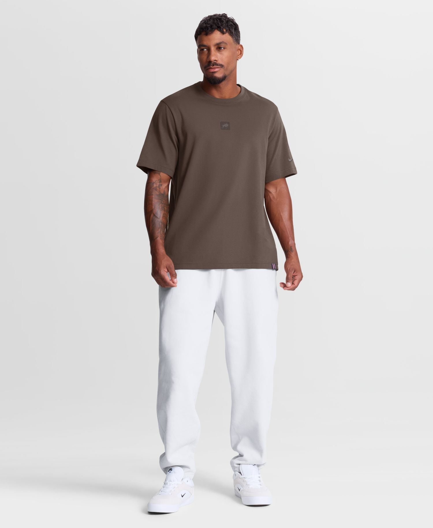 Men's Brown Buffalo Bills Last Resort Dri-FIT T-Shirt