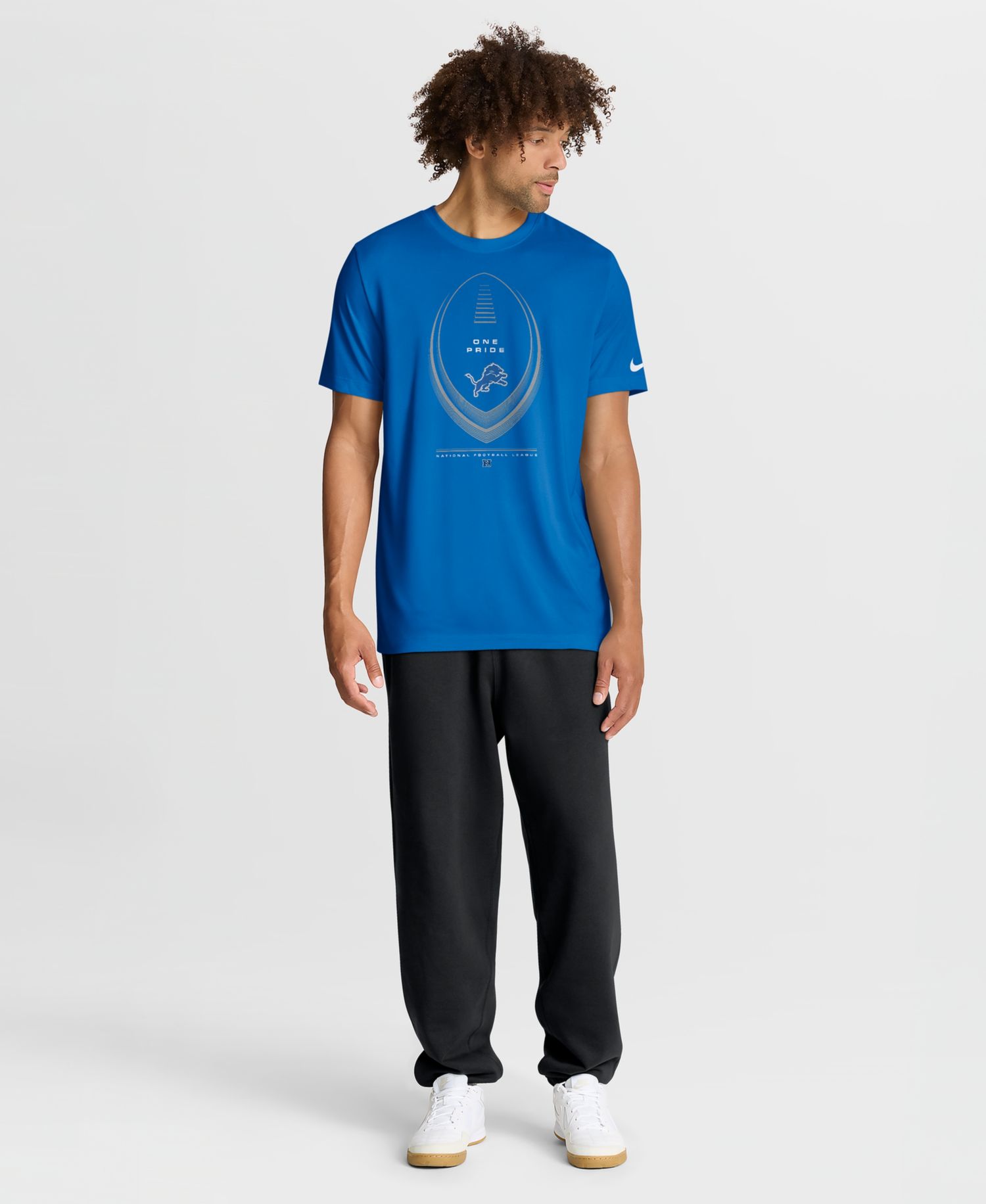 Men's Blue Detroit Lions Legend Icon Dri-FIT T-Shirt