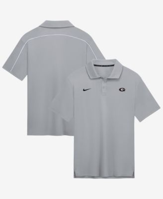 Men's Gray Georgia Bulldogs Par Dri-FIT Polo shirt