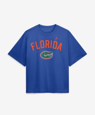 Women's Royal Florida Gators Arch Logo Boxy T-Shirt
