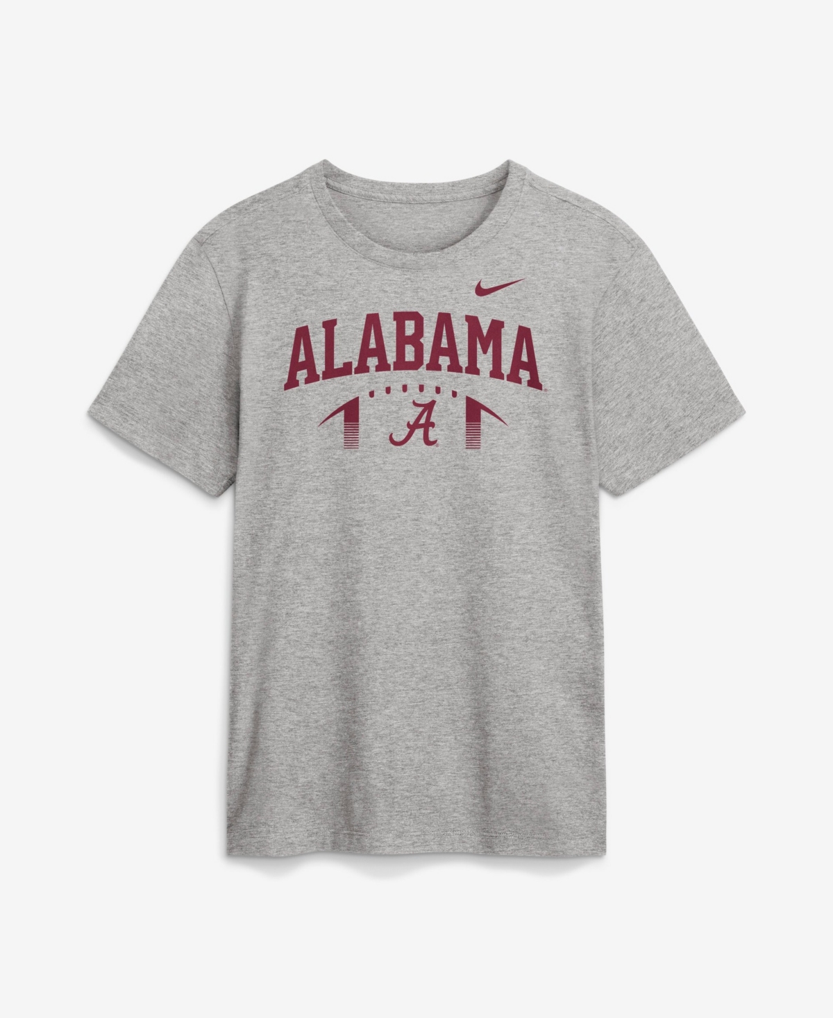 Nike Men's Heather Gray Alabama Crimson Tide Primetime Football Icon T-Shirt