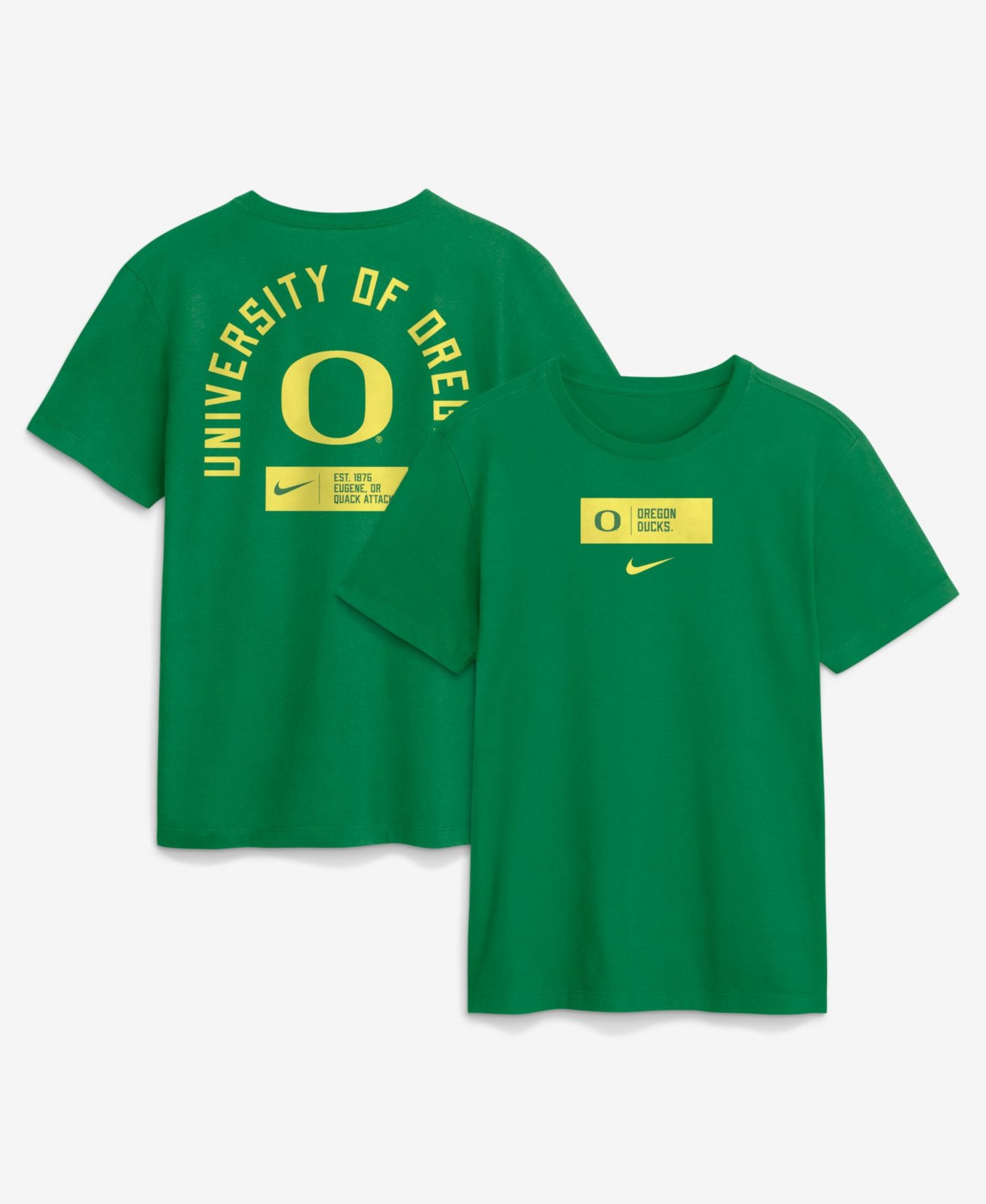 Men's Green Oregon Ducks Primetime Crew T-Shirt