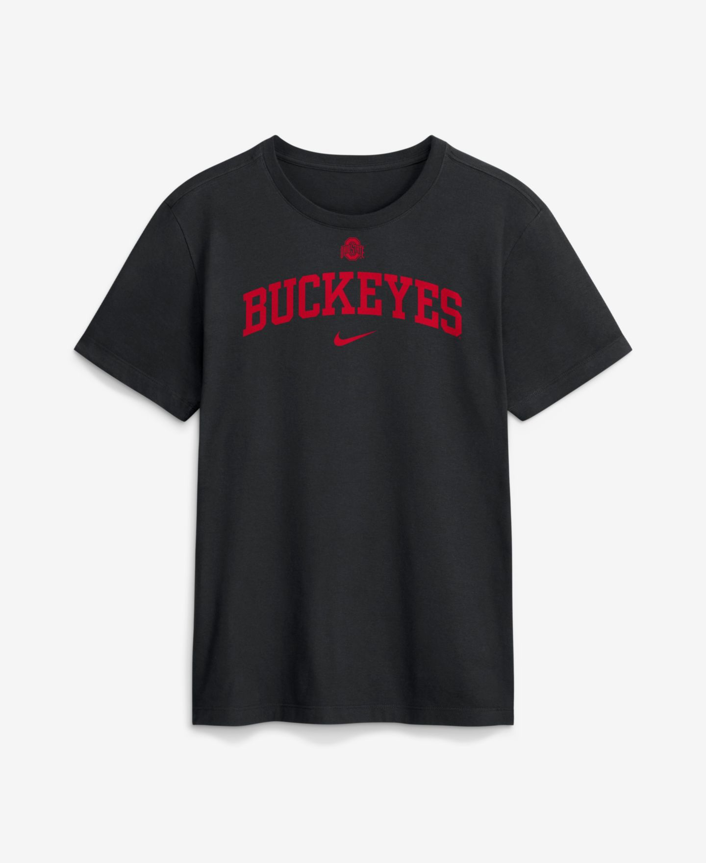 Мужская футболка Nike Black Ohio State Buckeyes Academic Arch — фото 1