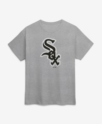 Men's Heather Gray Chicago White Sox Official Logo T-Shirt