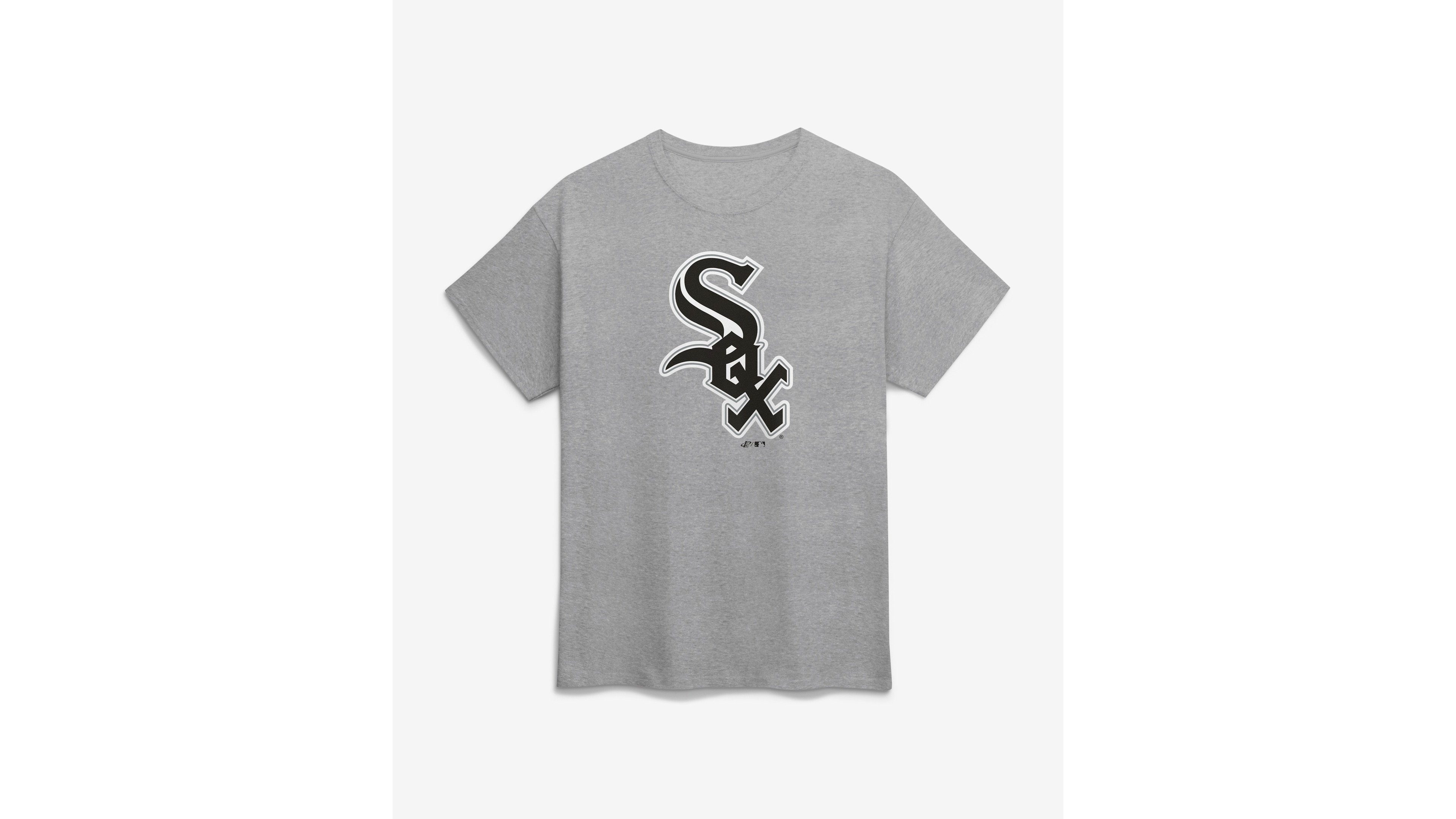 Logo Athletic Men's Heather Gray Chicago White Sox Official T-Shirt