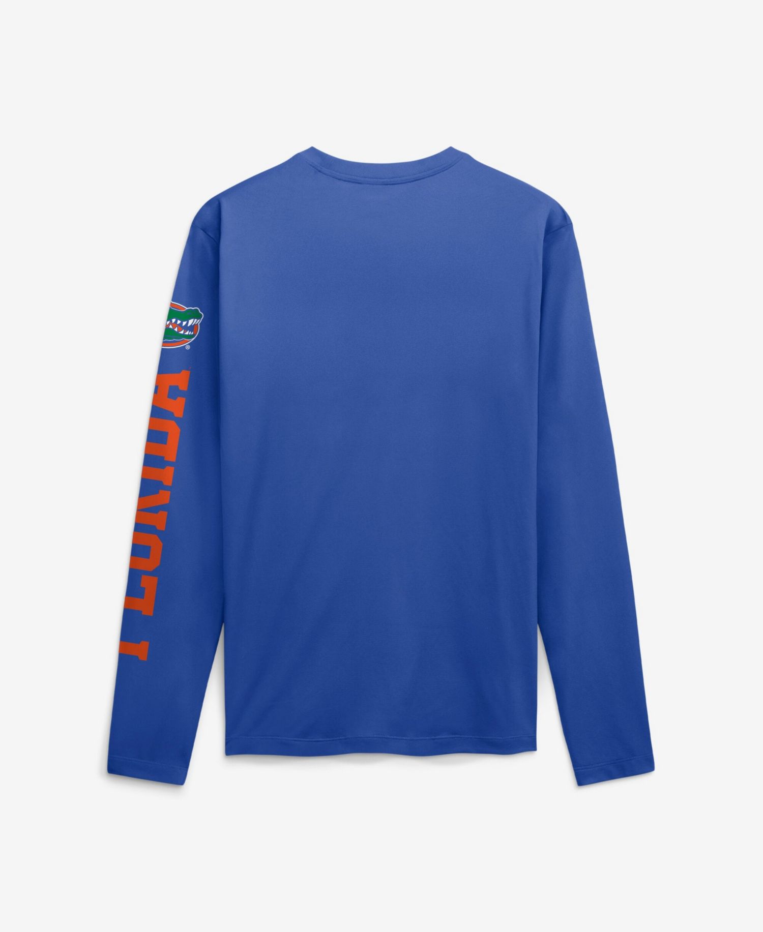 Men's Royal Florida Gators Primetime Logo Sleeve Legend Dri-FIT Long Sleeve T-Shirt