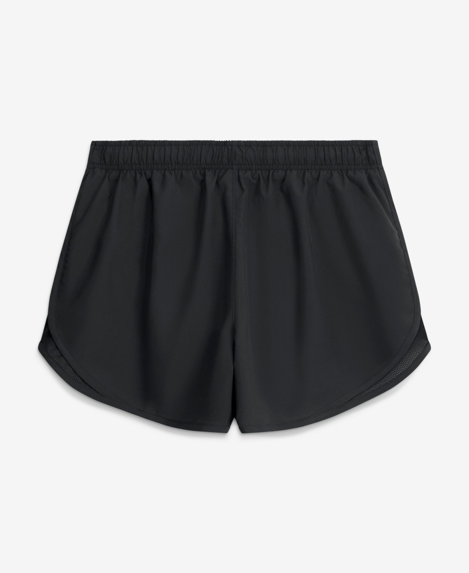 Women's Black Michigan State Spartans Tempo Mid-Rise Dri-FIT Shorts
