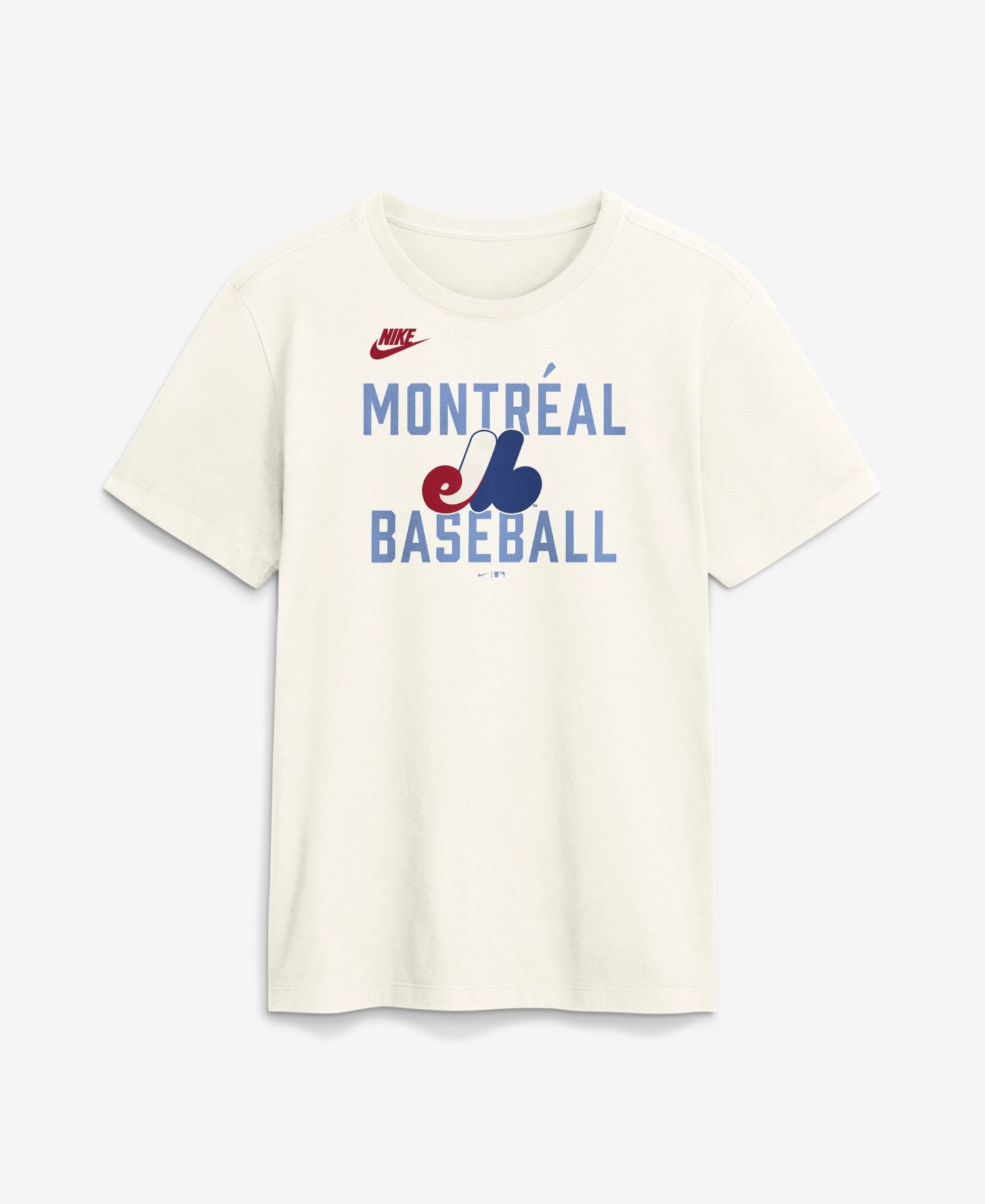 Men's Cream Montreal Expos Cooperstown Collection ‘70s Inspired T-Shirt