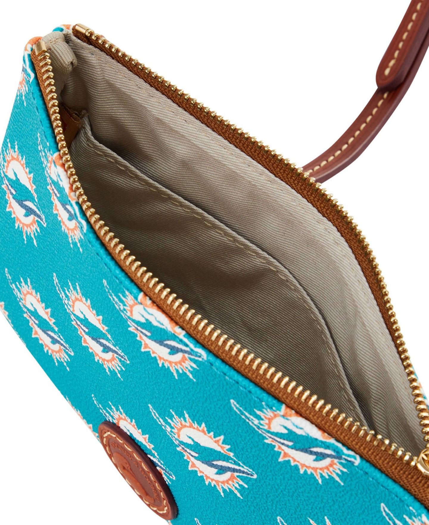 Женская сумка Dooney & Bourke Miami Dolphins Top Zip Crossbody — фото 2