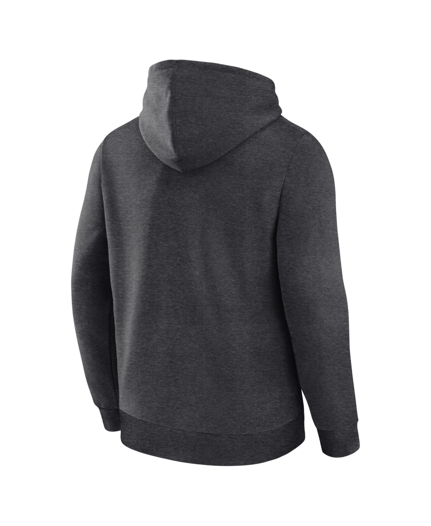 Men's Heather Charcoal Seattle Seahawks Arch Victory Hoodie