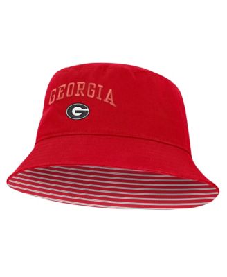Men's and Women's Red Georgia Bulldogs Primetime Apex Bucket Hat