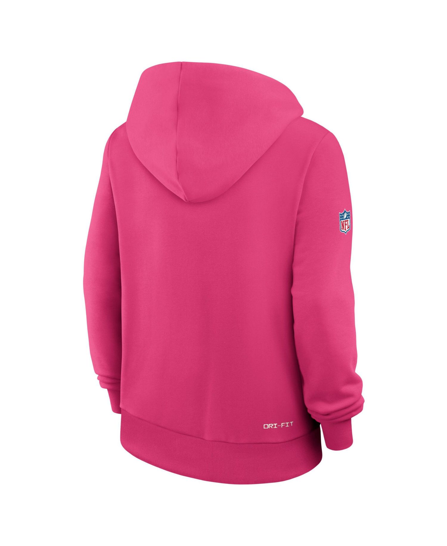 Women's Pink Green Bay Packers 2026 NFL Crucial Catch Sideline Standard Issue Dri-FIT Pullover Hoodie