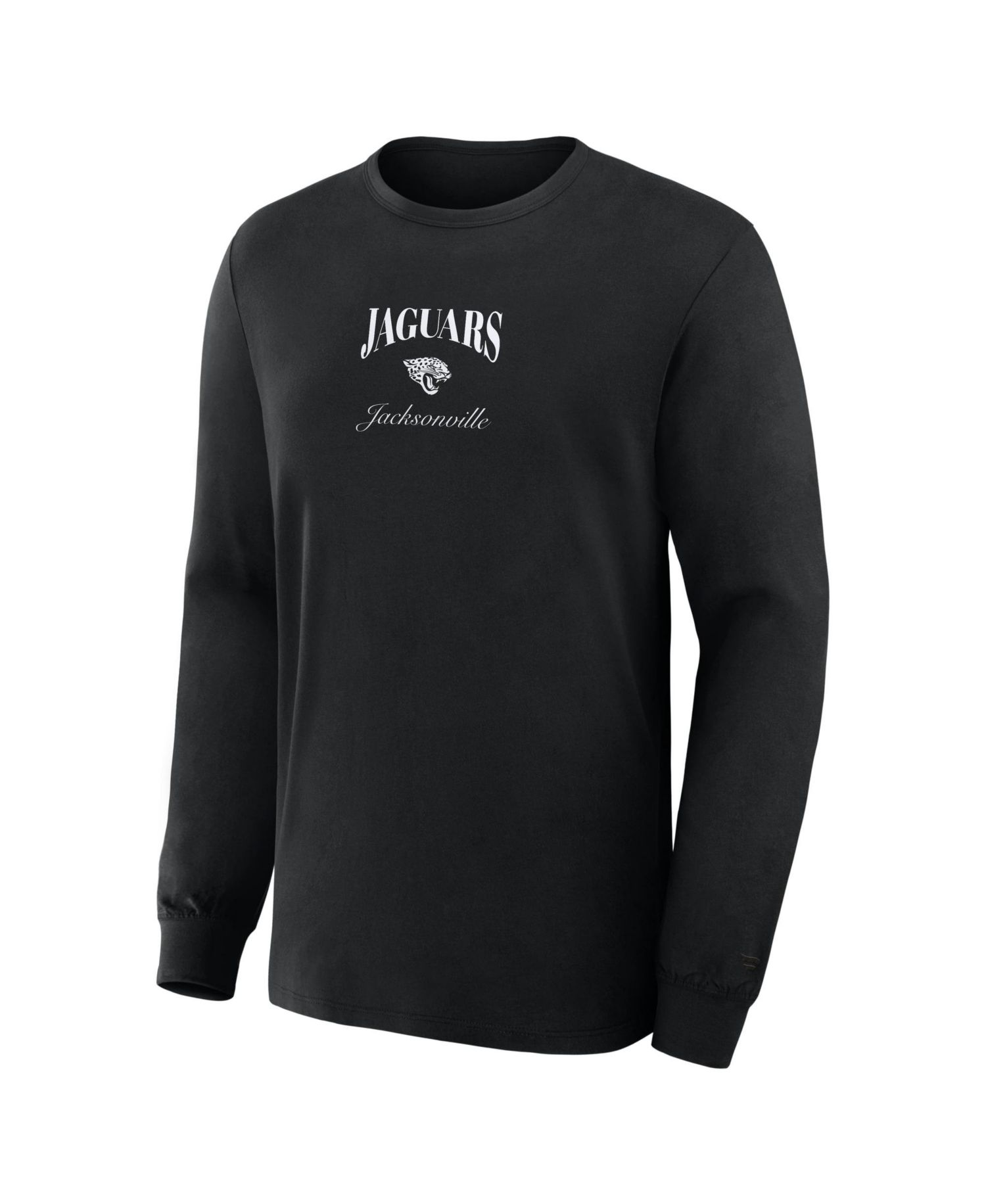 Men's Black Jacksonville Jaguars Midnight Falls Long Sleeve T-Shirt
