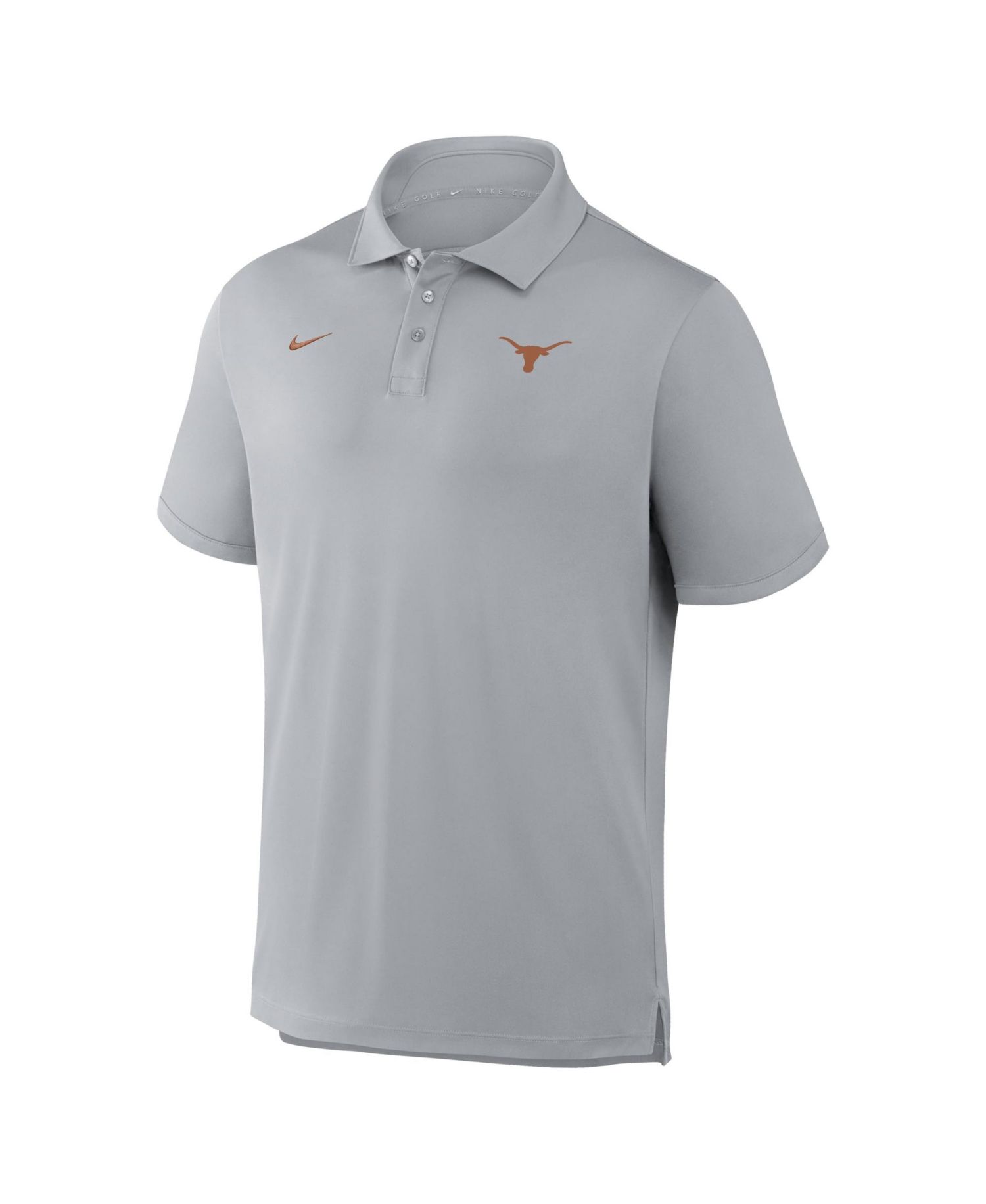 Men's Gray Texas Longhorns Par Dri-FIT Polo shirt