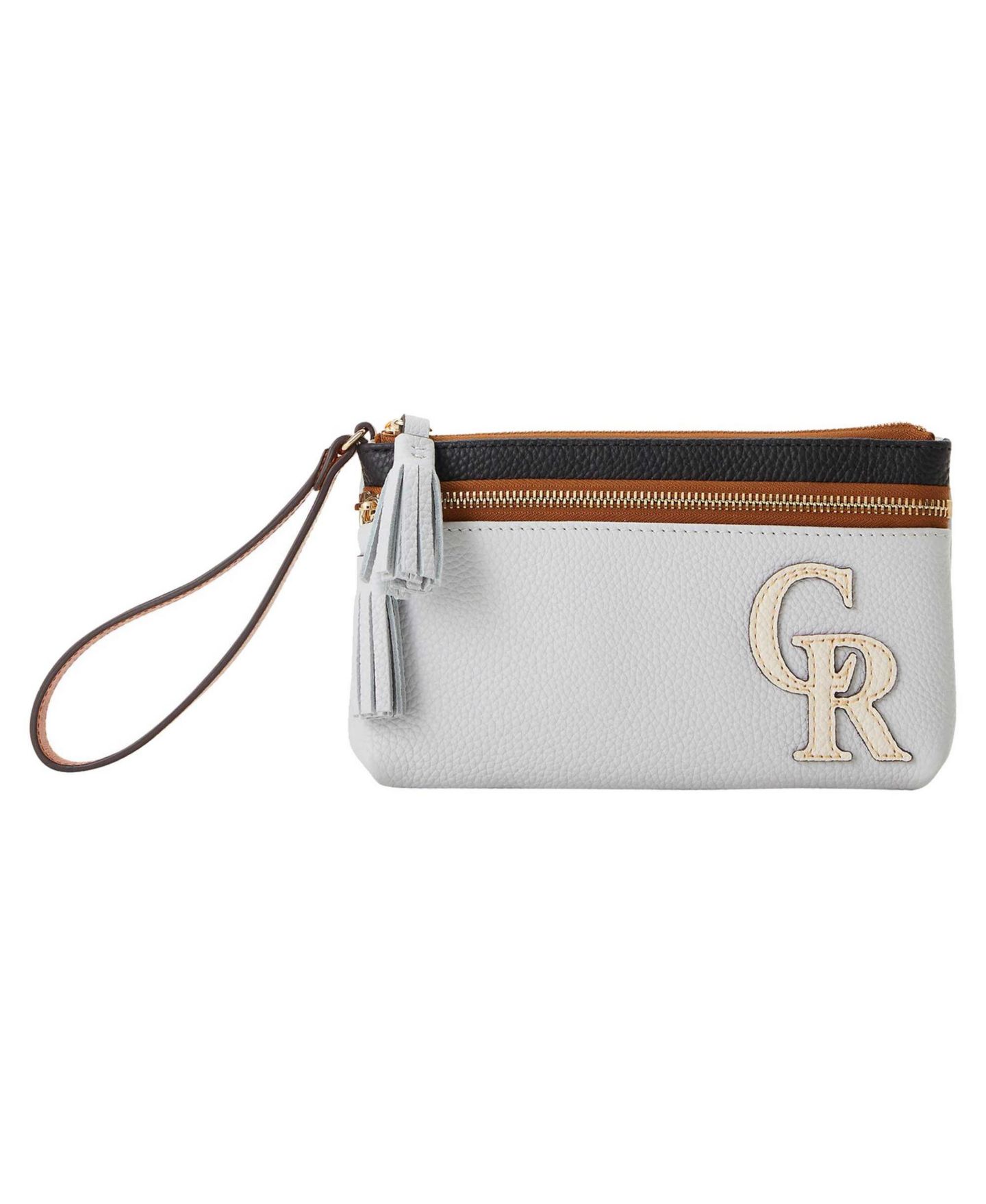 Женская сумка Dooney & Bourke Colorado Rockies Infield Double-Zip Wristlet — фото 3