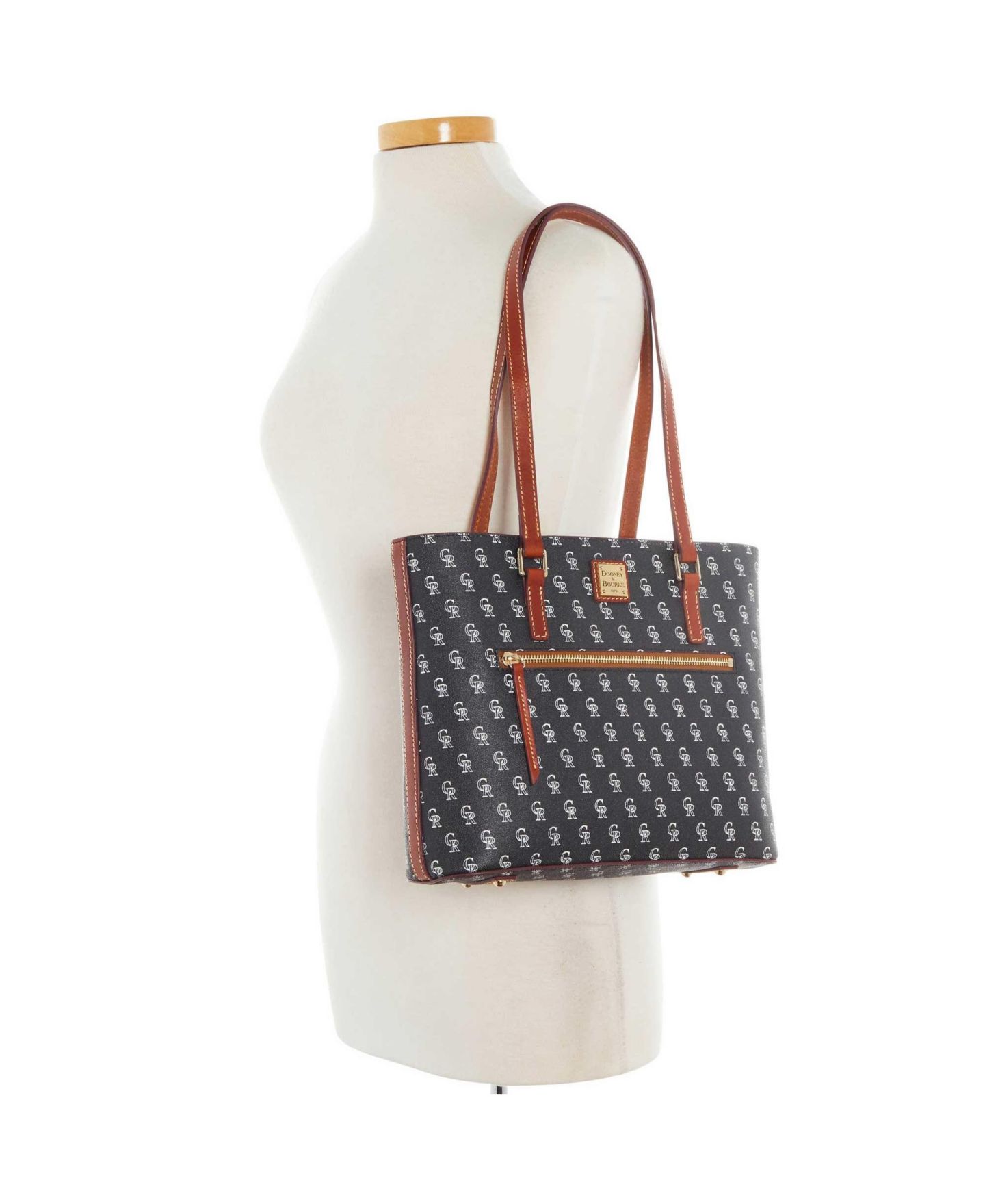 Женская сумка Dooney & Bourke Colorado Rockies Signature Shopper Purse — фото 2