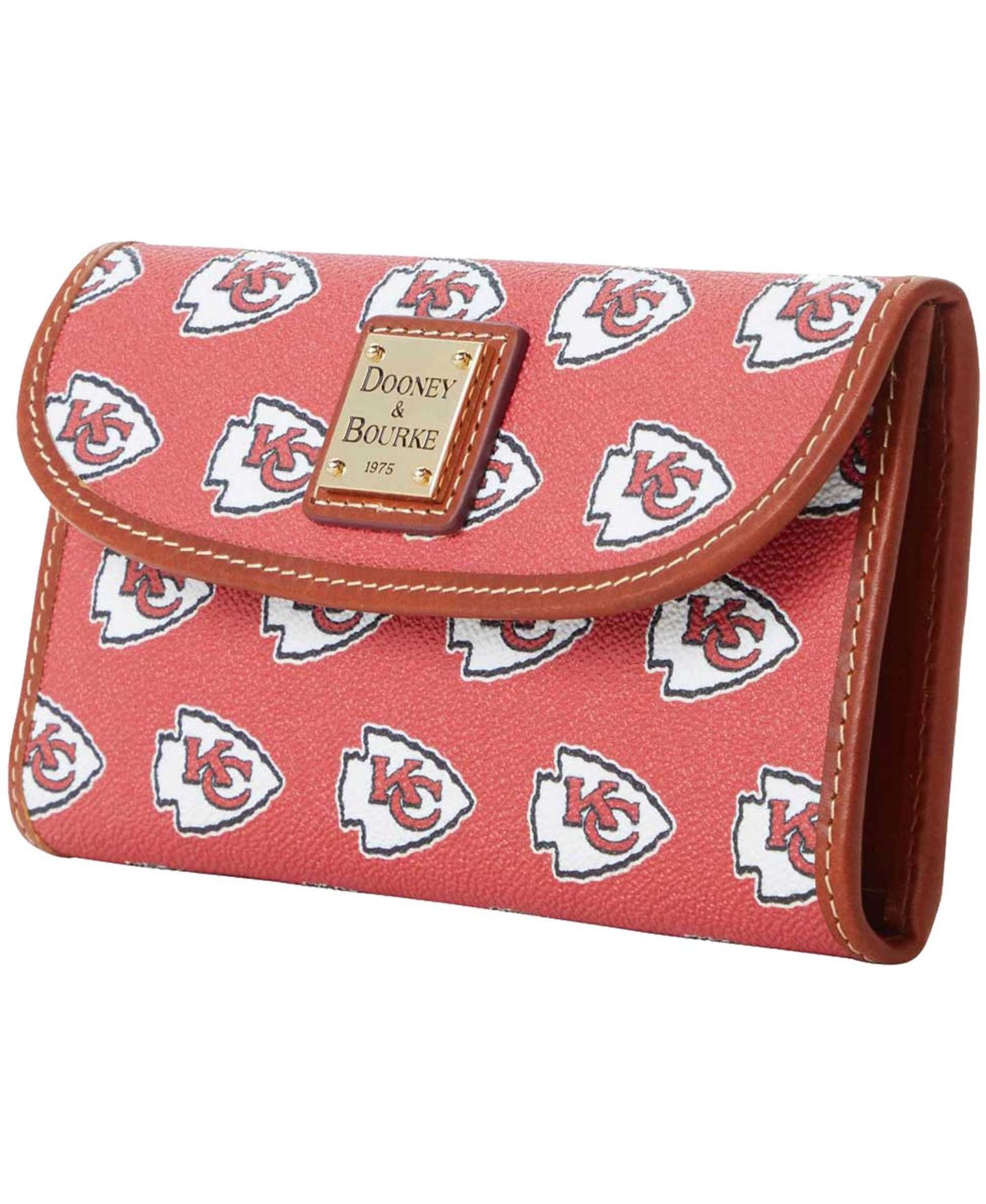 Женский кошелёк Dooney & Bourke Kansas City Chiefs Continental Wallet — фото 4