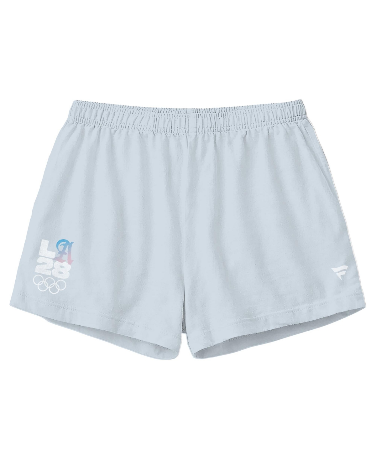 Fanatics Women's Light Blue LA28 Bluebell Collection Lounge Shorts - Light Blue