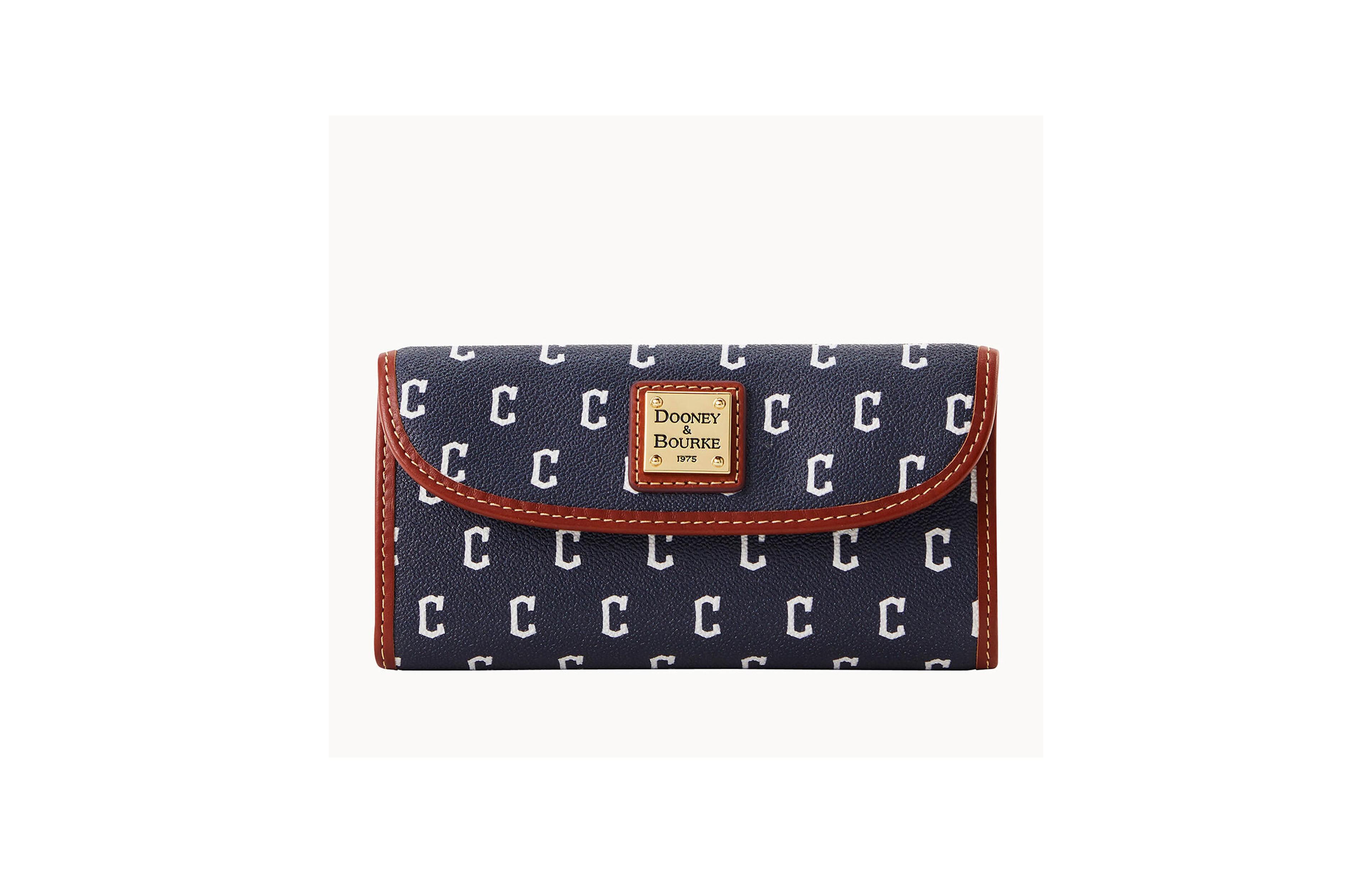 Dooney & Bourke Women's Dooney Bourke Cleveland Guardians Team Color Continental Clutch