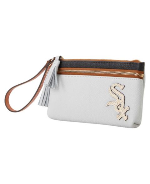 Женская сумка Dooney & Bourke Chicago White Sox Infield Double-Zip Wristlet
