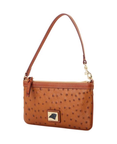 Женская сумка Dooney & Bourke Carolina Panthers Large Slim Wristlet