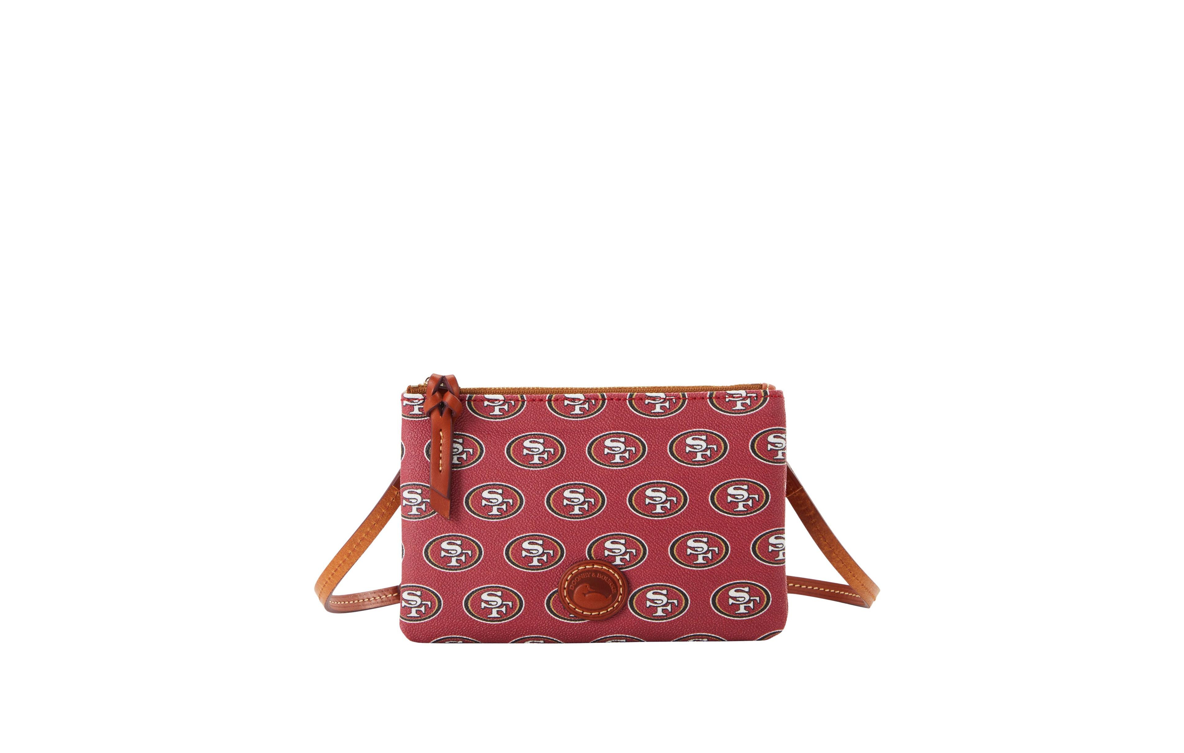 Dooney & Bourke Dooney Bourke San Francisco 49ers Top Zip Crossbody Bag
