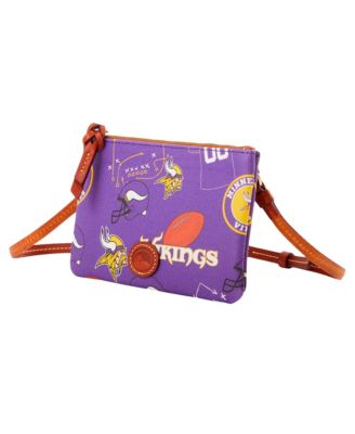 Minnesota Vikings Top Zip Crossbody Purse
