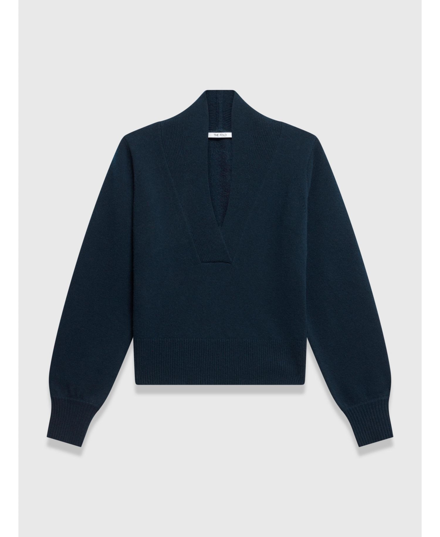 Women's Orta Merino Wool and Cashmere V-Neck Long-Sleeve Sweater