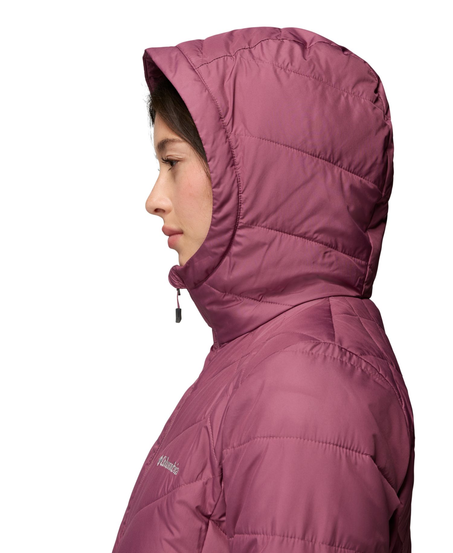 Women's Heavenly Long Hooded Insulated Water-Resistant Jacket
