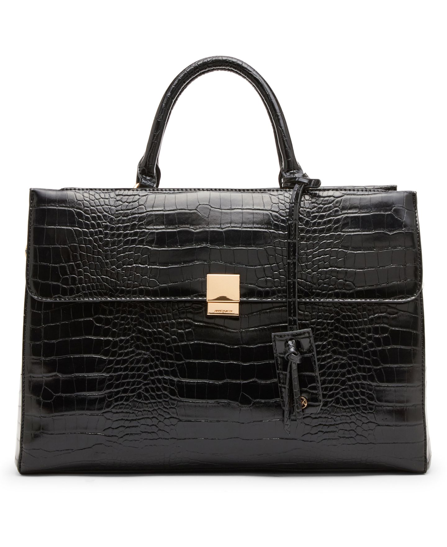 Женская сумка Anne Klein Large Work Tote, цвет: Чёрный — фото 1