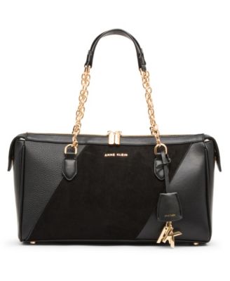 Convertible Strap Medium Satchel Handbag