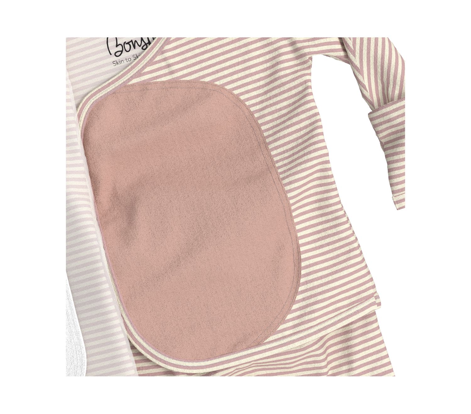 Bonsie Skin to Skin Babywear {newborn to 6-9 } Footie - Frenchie