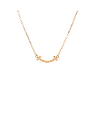 T Smile Pendant Necklace