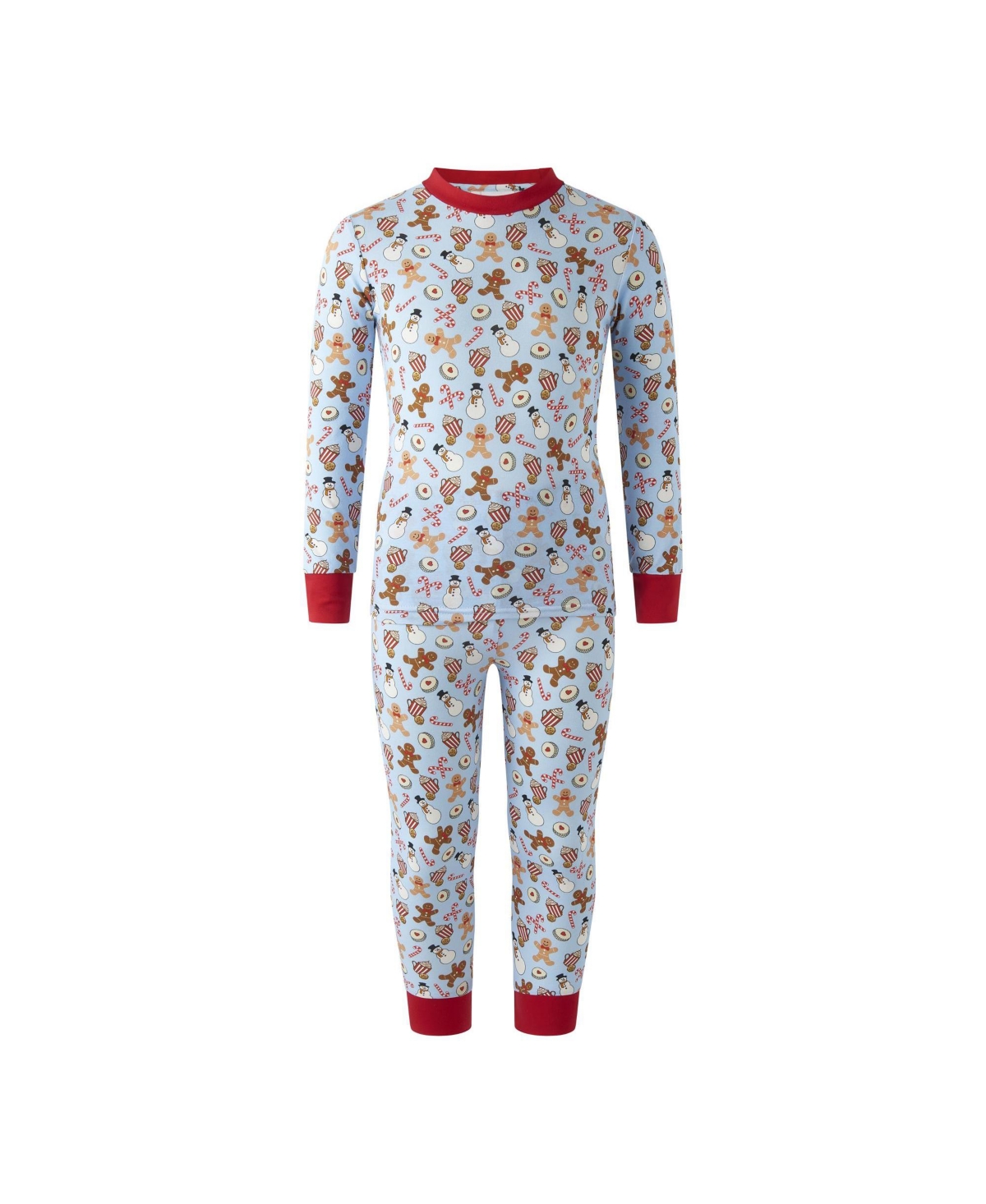 Rachel Riley Toddler Boys' 2-10 Gingerbread Long-Sleeve Pajamas