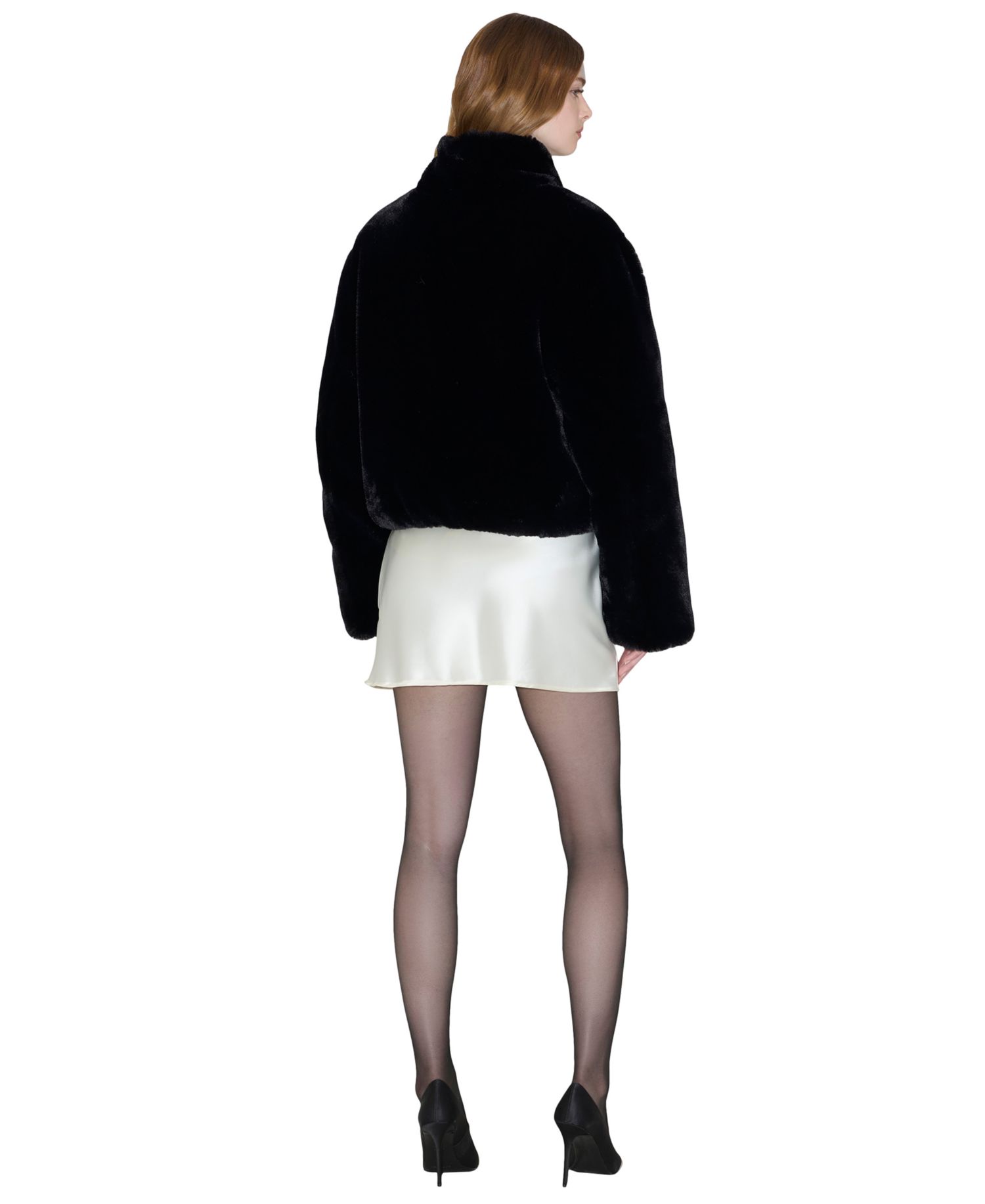 Women's Adair Reversible Faux Fur Trim Puffer Jacket