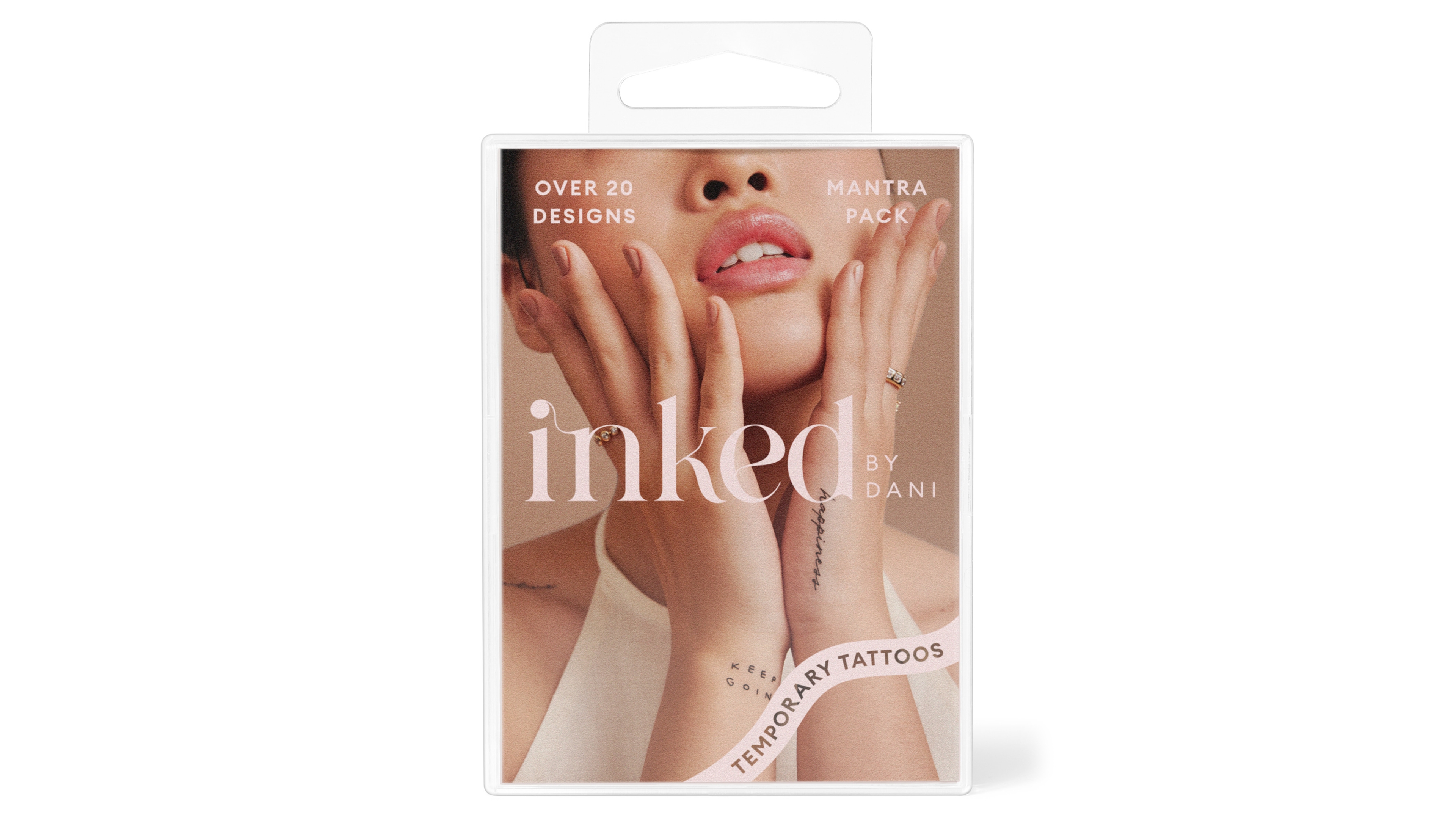 Inked By Dani Mantra Temporary Tattoos