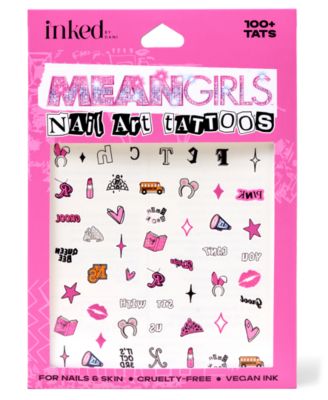 Mean Girls Fetch Nail Art Tattoos
