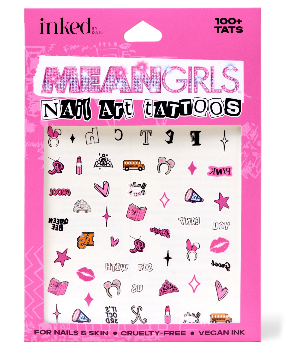Inked By Dani Mean Girls Fetch Nail Art Tattoos