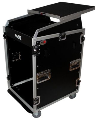 T-16MRSS13ULT Flight Case with Laptop Shelf for 16RU/13RU Mixers