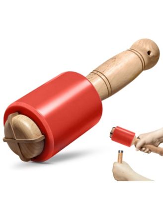 Polyurethane Non-marring Soft Face Mallet Low Rebound Quiet Anti-vibration Hammer For Leathering Aluminum Embossing