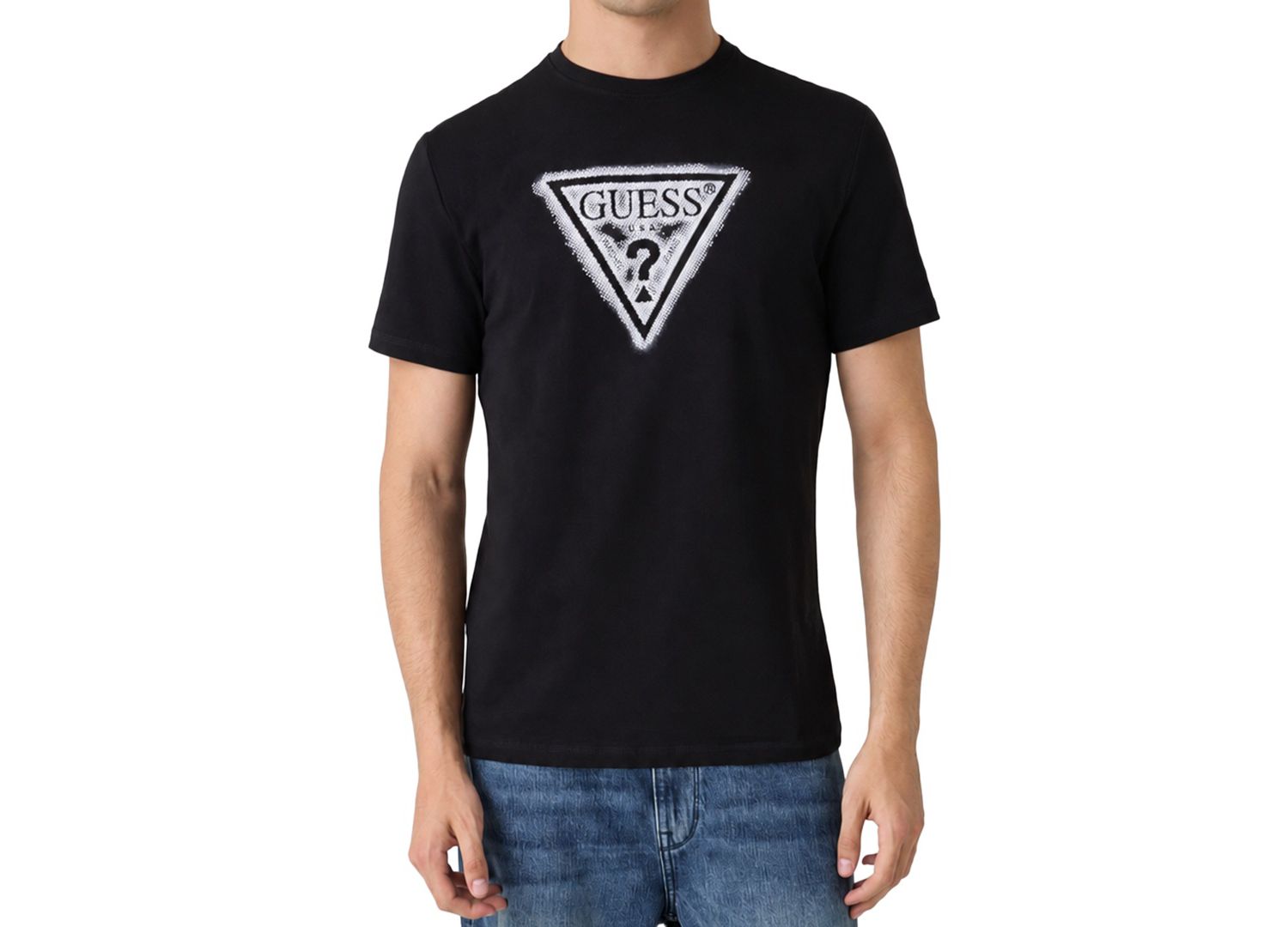 Men's Triangle Spray Graphic T-Shirt