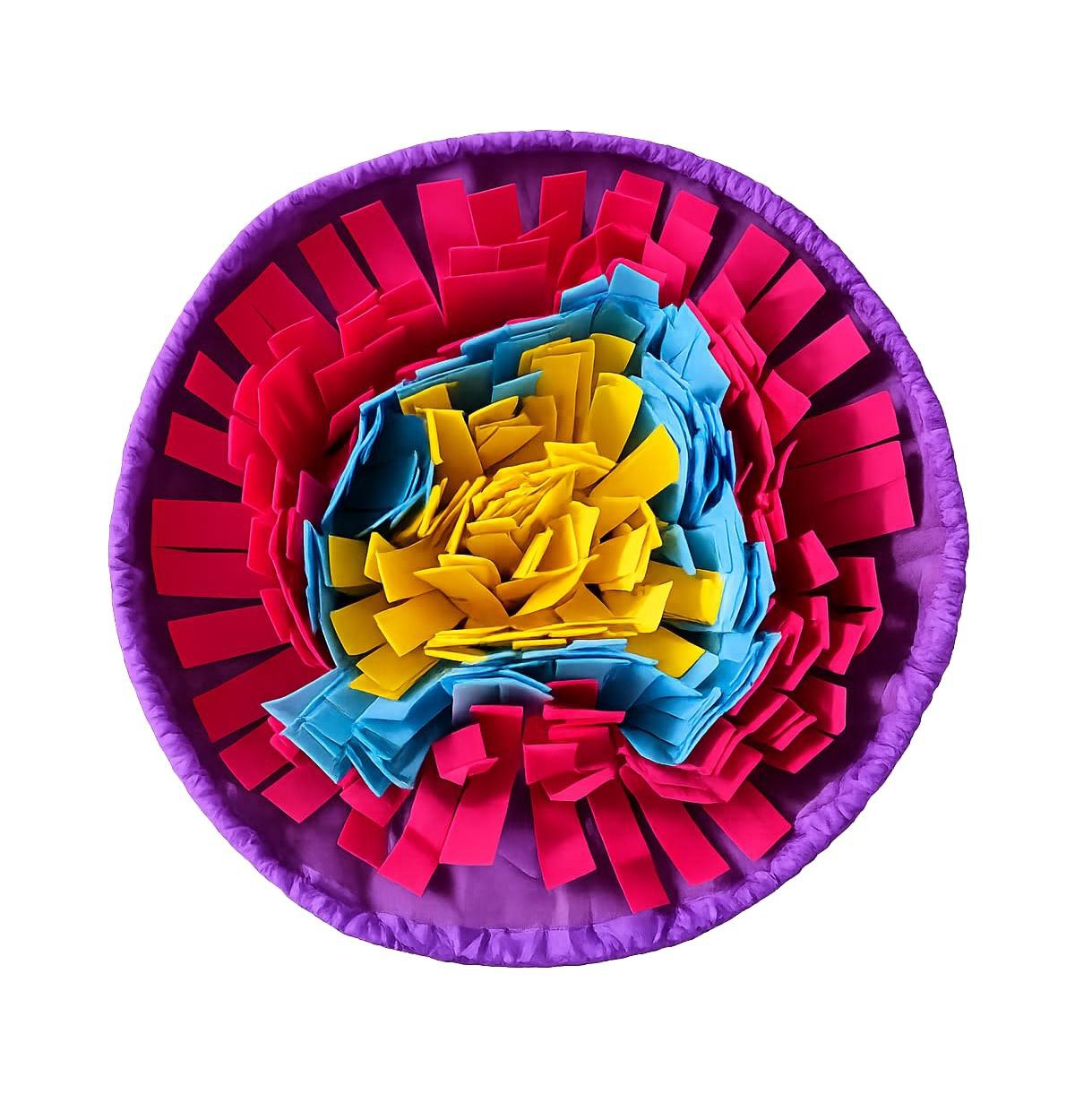 Magicorange 19 Inch Dog Snuffle Mat Interactive Foraging Puzzle Slow Feeding Mental Enrichment