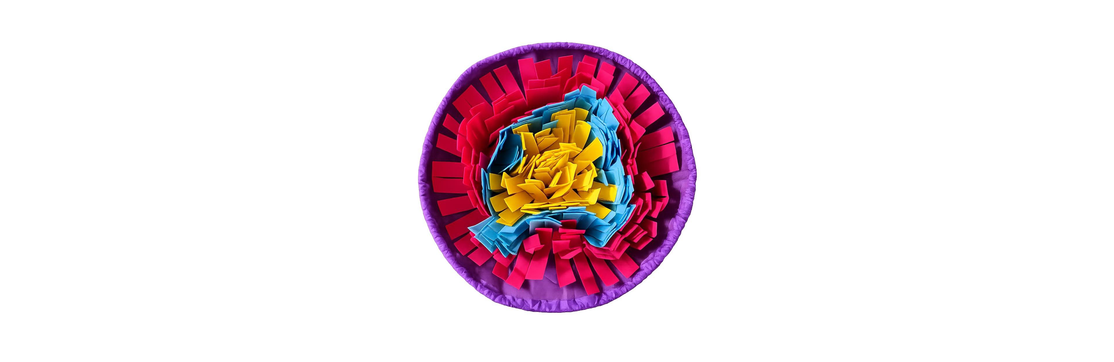 Magicorange 19 Inch Dog Snuffle Mat Interactive Foraging Puzzle Slow Feeding Mental Enrichment